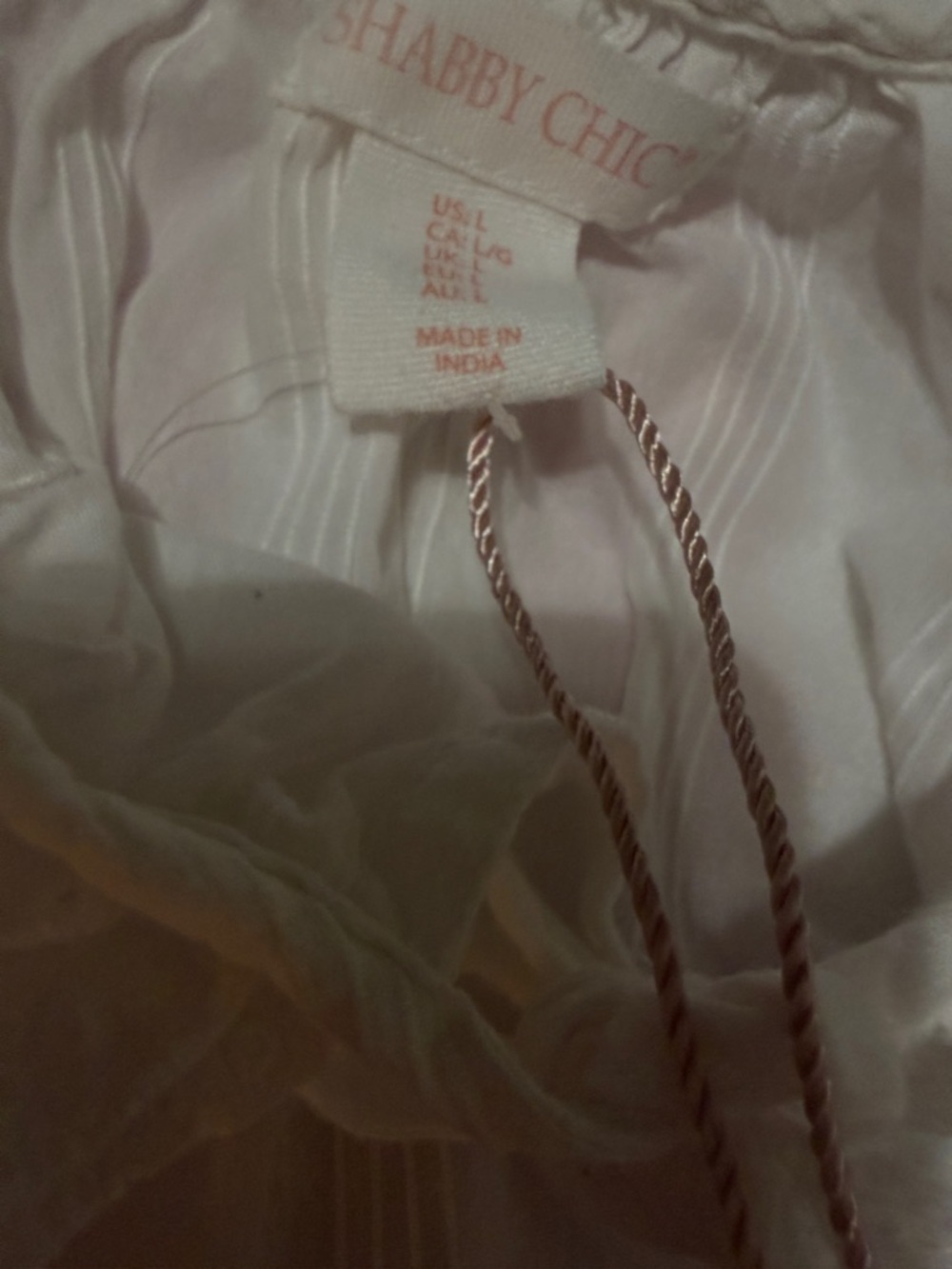 Shabby Chic White Gauzy pjs - Picture 8 of 8